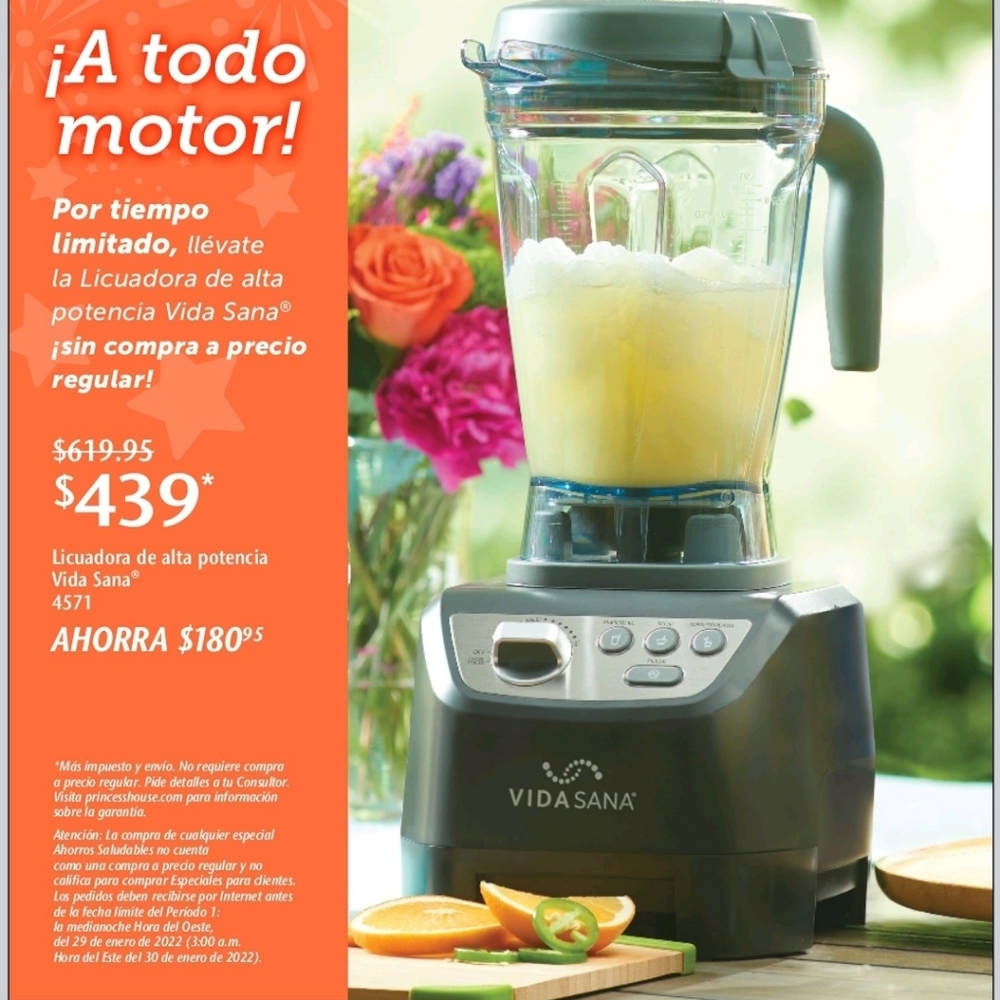 COPY - Licuadora de alta potencia princess house